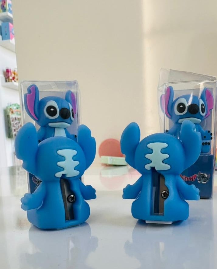 ستيتش مبراة أقلام رصاص بتصميم شخصية ستيتش اللطيفة | مبراة مكتبية ثلاثية الأبعاد للأطفال والطلاب | مبراة أدوات مكتبية - Image 2